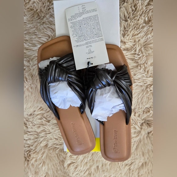 The Drop Women's Ida Bow Flat Sandal Slippers #872, 873 - Picture 2 of 14